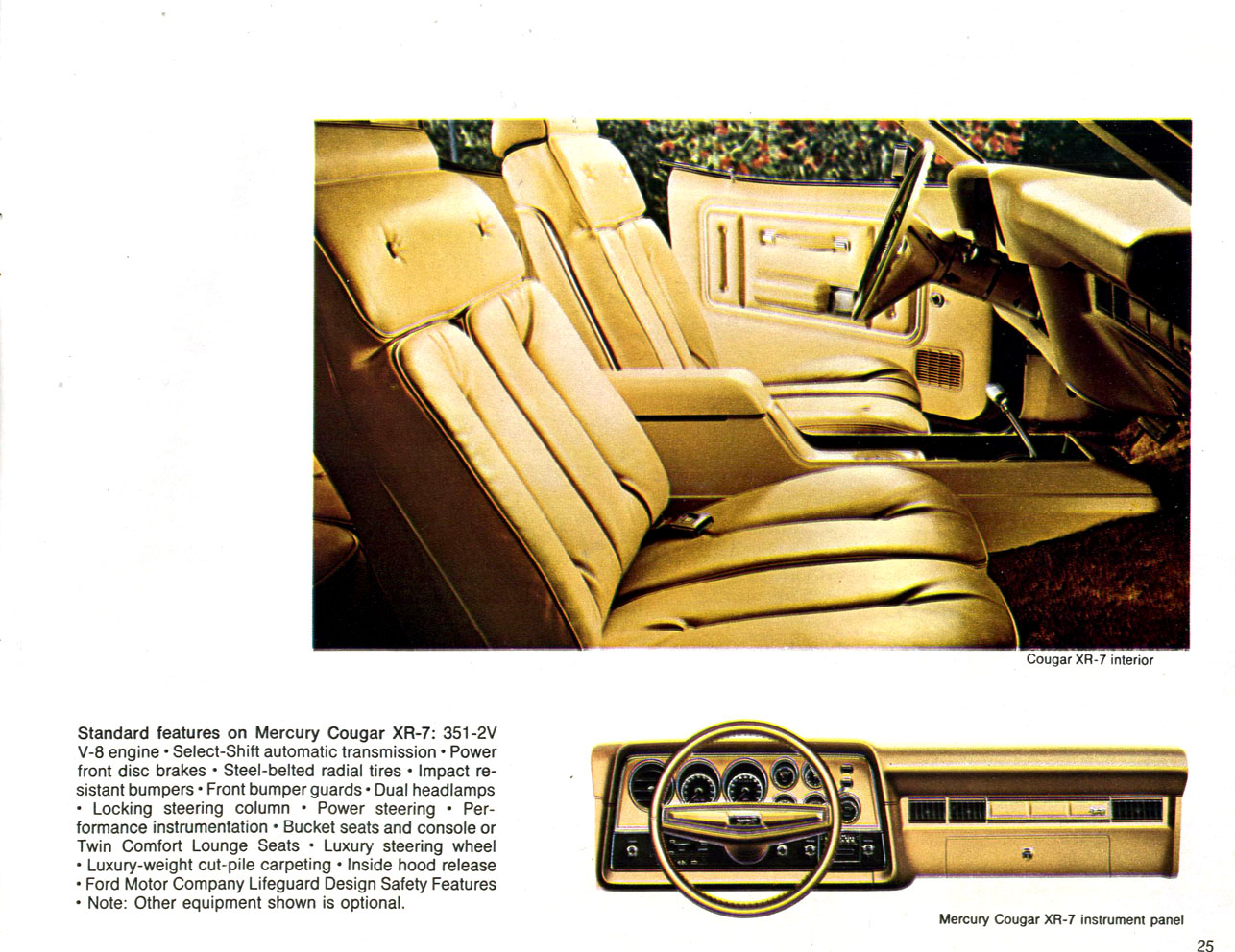 1974 Lincoln Mercury Brochure Page 3